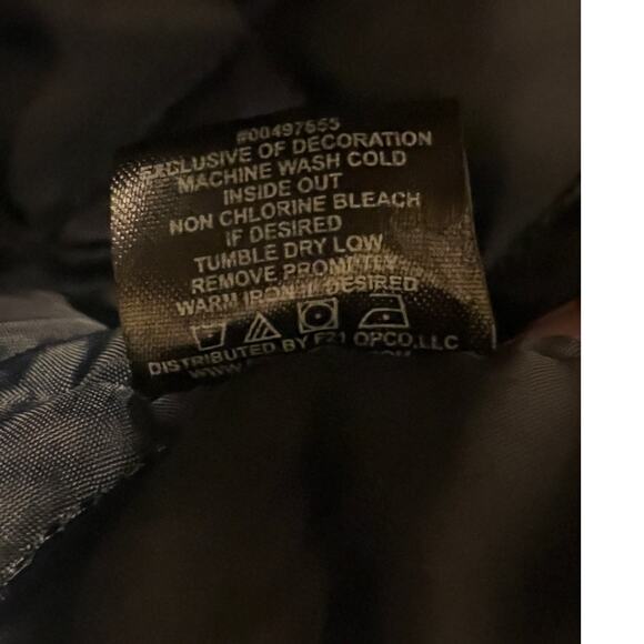 NFL Team Apparel Vintage Small Dallas Cowboys Button Front bomber varsity jacket - Picture 9 of 9